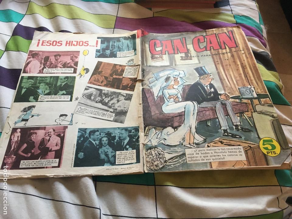 Tebeos: CAN CAN 2&ordf; EPOCA LOTE DE 8 NUMEROS VER INTERIOR - Foto 8