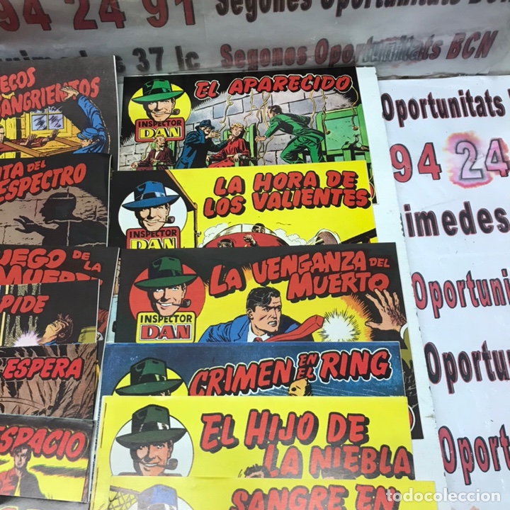 Tebeos: LOTE INSPECTOR DAN 20 TOMOS EUGENIO GINER - Foto 5