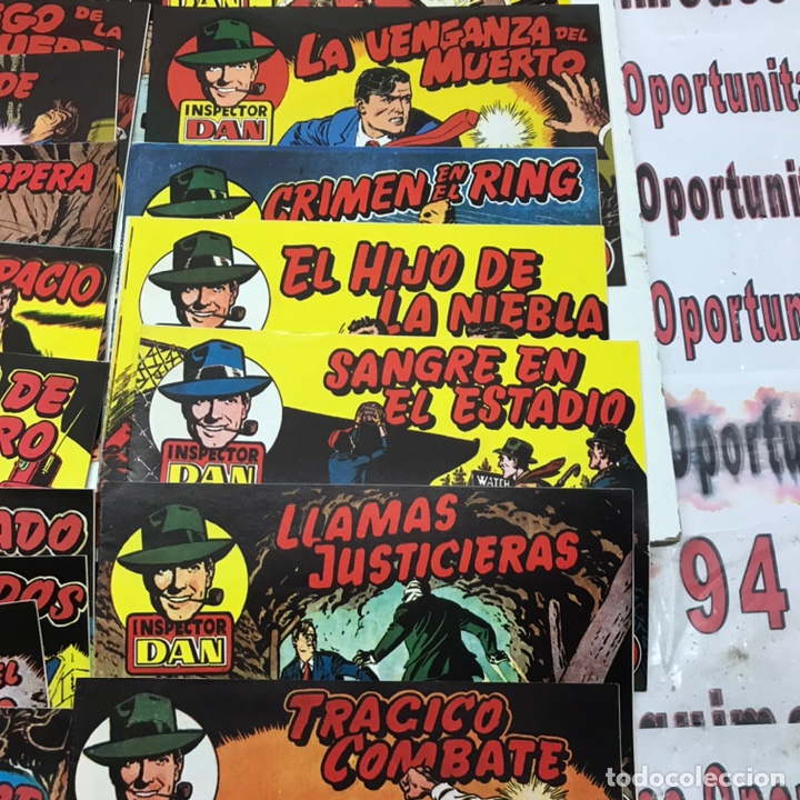 Tebeos: LOTE INSPECTOR DAN 20 TOMOS EUGENIO GINER - Foto 6