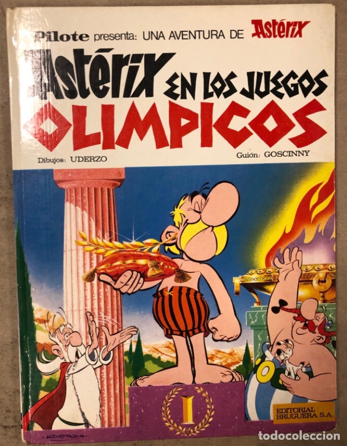 Tebeos: ASTERIX EN LOS JUEGOS OLÍMPICOS. EDITORIAL BRUGUERA 1968 - Foto 1 - 211521441