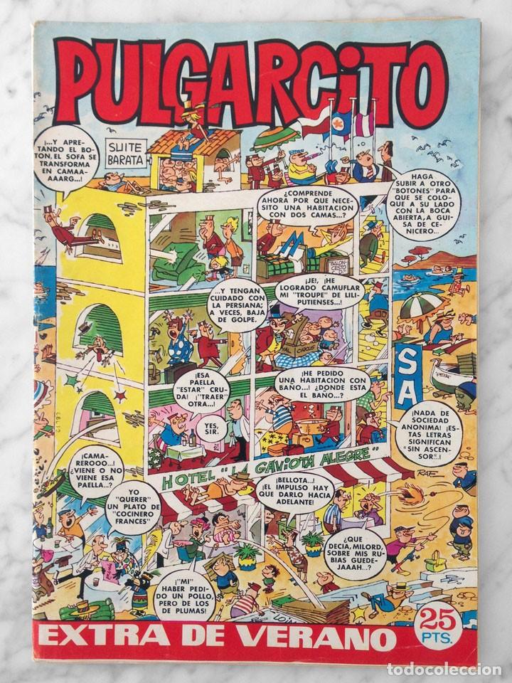 PULGARCITO - EXTRA DE VERANO - ED. BRUGUERA - 1972 (CON EL SHERIFF KING) (Tebeos y Comics - Bruguera - Pulgarcito)