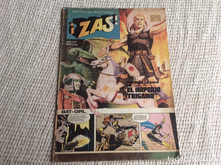 Livros de Banda Desenhada: ZAS N&ordm; 1 -EDITA : BRUGUERA - CON BATGITL