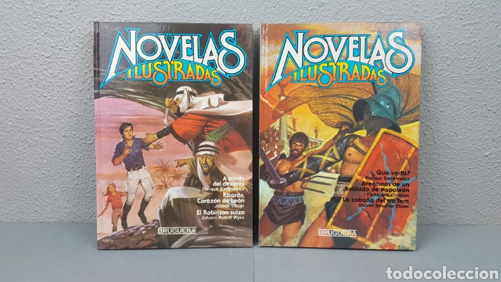 Comics: Novelas Ilustradas. Tomo 11 y 12. Bruguera. PRIMERA EDICI&Oacute;N 1985