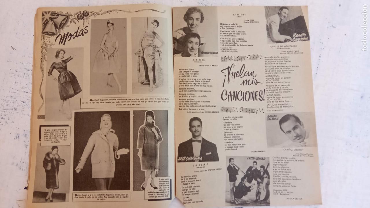 Tebeos: SISSI ALMANAQUE PARA 1960 - Foto 8