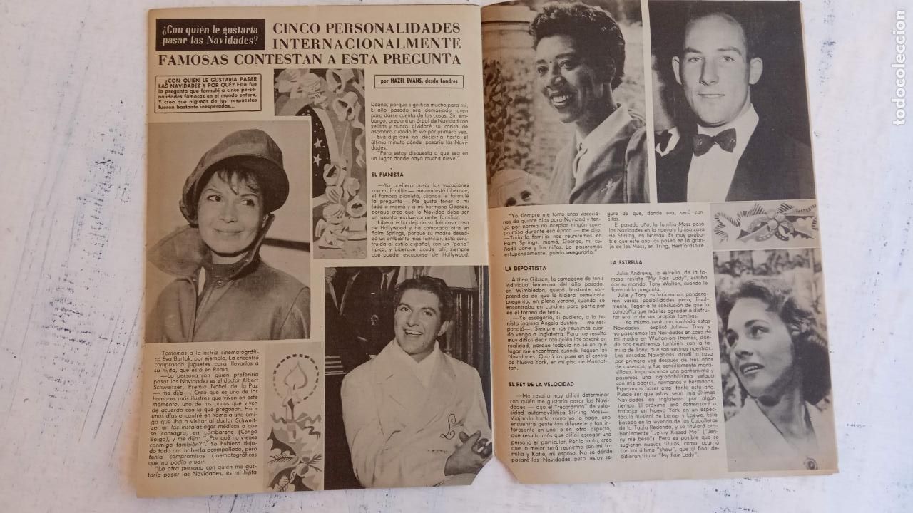 Tebeos: SISSI ALMANAQUE PARA 1960 - Foto 13