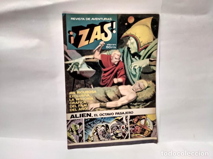 Livros de Banda Desenhada: REVISTAS ZAS! DE AVENTURTAS. NUM 4