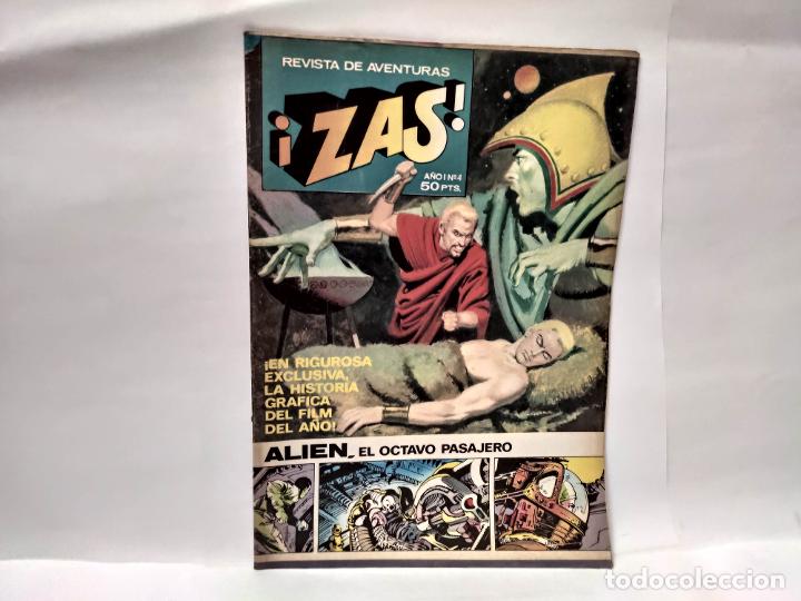 Livros de Banda Desenhada: REVISTAS ZAS! DE AVENTURTAS. NUM 4
