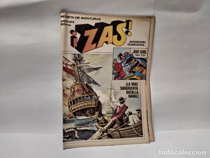 Livros de Banda Desenhada: REVISTAS ZAS! DE AVENTURTAS. NUM 8