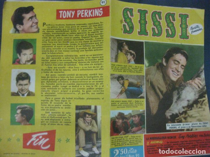 Tebeos: SISSI N&ordm; 91. TONY PERKINS. - Foto 1