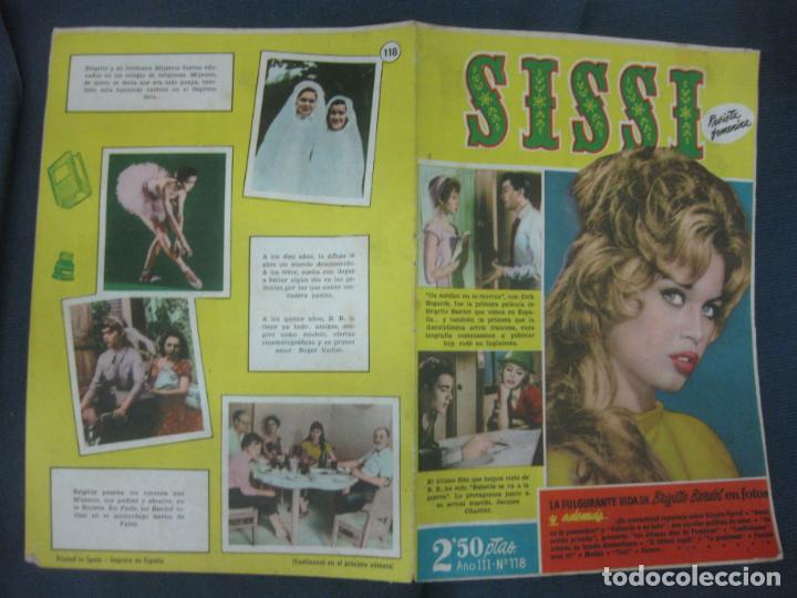 Tebeos: SISSI N&ordm; 118. BRIGITTE BARDOT. - Foto 1