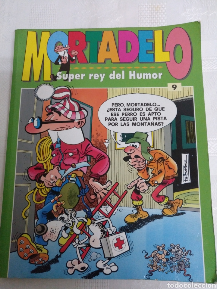 Tebeos: MORTADELO SUPER REY DEL HUMOR 9 - Foto 1