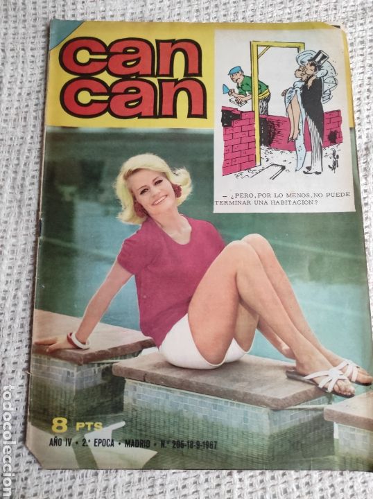 Livros de Banda Desenhada: CAN CAN N&ordm; 205 - EDITA : BRUGUERA A&Ntilde;OS 60