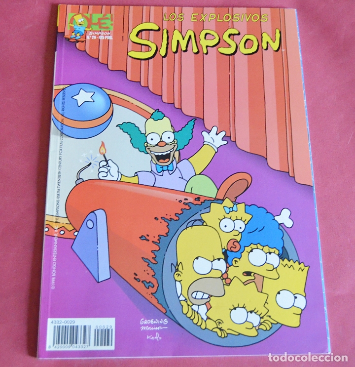 Tebeos: LOS EXPLOSIVOS SIMPSON - OLE N&ordm; 29 - Foto 1