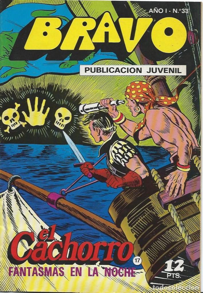 Tebeos: Bravo n&ordm; 33 Bruguera El Cachorro - Foto 1