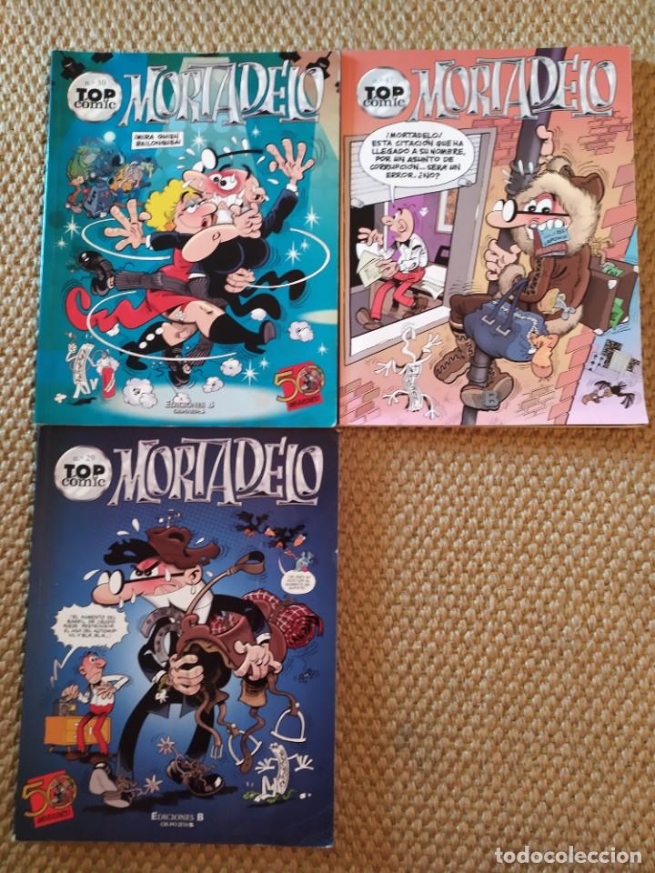 Tebeos: Lote 3x TOP Comic Mortadelo - Foto 1