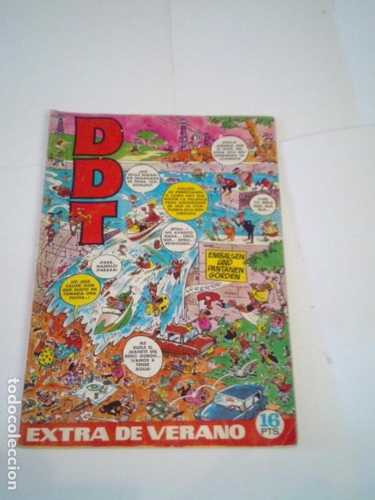 Tebeos: DDT - EXTRA DE VERANO - A&Ntilde;O 1972 - BUEN ESTADO - BRUGUERA - GORBAUD - Cajon 1
