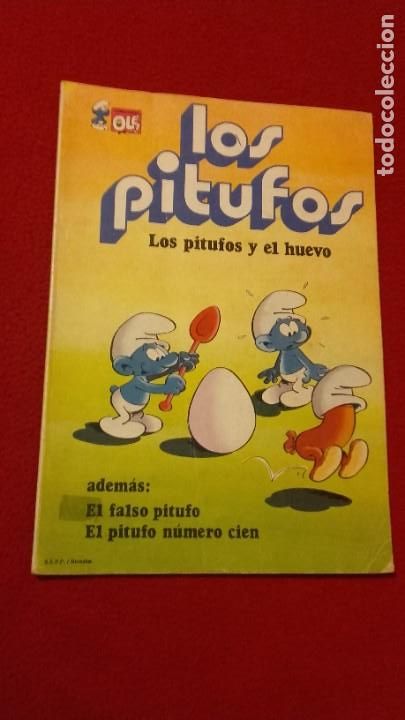 Tebeos: LOS PITUFOS 5 - LOS PITUFOS Y EL HUEVO - PEYO - RUSTICA - Foto 1