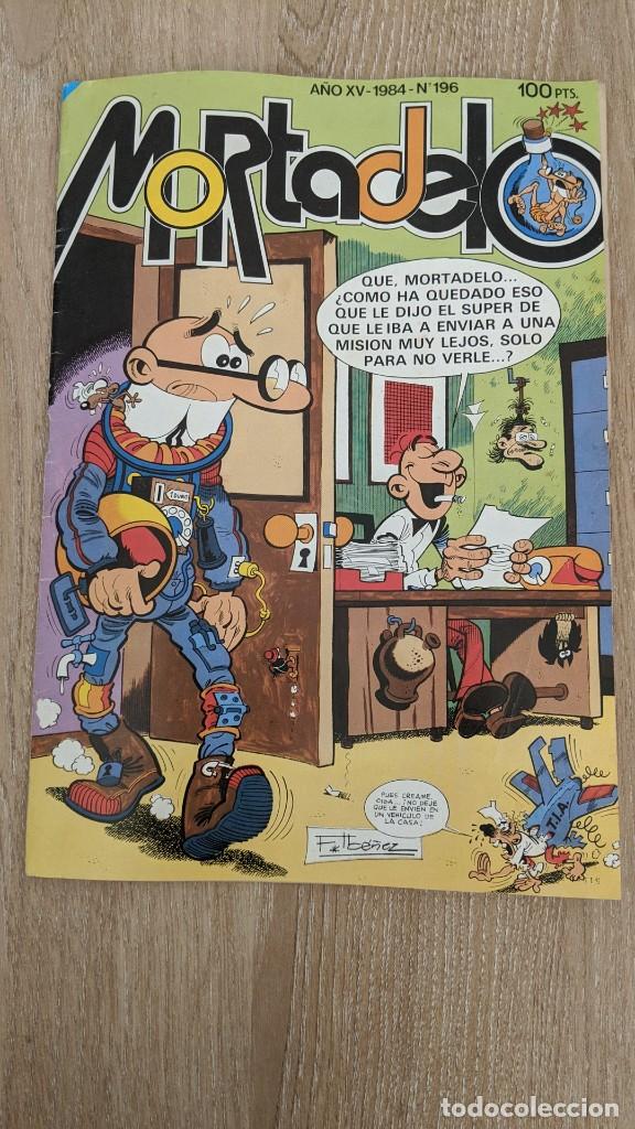 Tebeos: MORTADELO A&Ntilde;O 1984 N&ordm; 196 - Foto 1