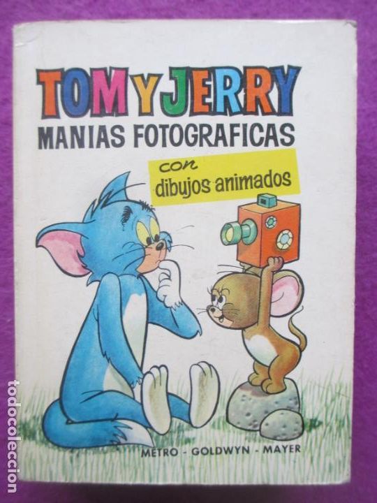 Tebeos: TEBEO TOM Y JERRY MANIAS FOTOGRAFICAS N&ordm;37 BRUGUERA TELE INFANCIA 1&ordf; EDICION 1966