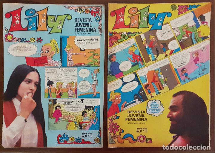 Tebeos: Lily 471 y 535 tebeos - Foto 1