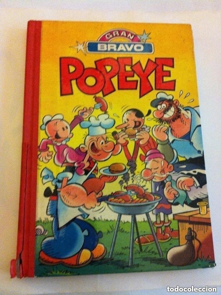Tebeos: popeye - gran bravo - 1982- lomo despegado - Foto 1