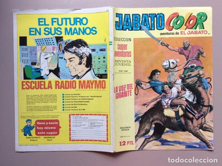 Tebeos: JABATO COLOR n 43 - Foto 2