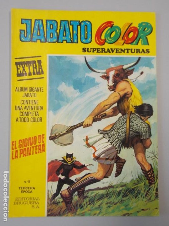 Tebeos: JABATO COLOR EXTRA - 3ª EPOCA Nº 8, ”EL SIGNO DE LA PANTERA”, ALBUM AMARILLO, 1978 ...L2094 - Foto 1 - 219824841