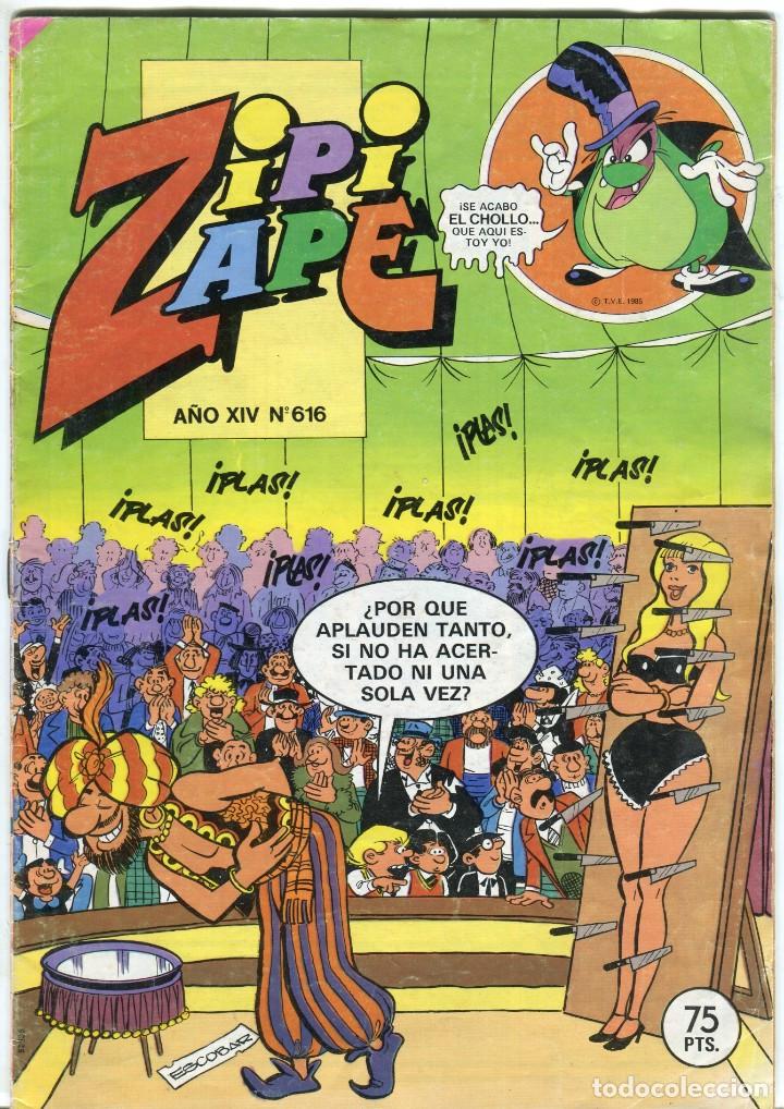 Tebeos: ZIPI T ZAPE N 616 A&Ntilde;O 1985