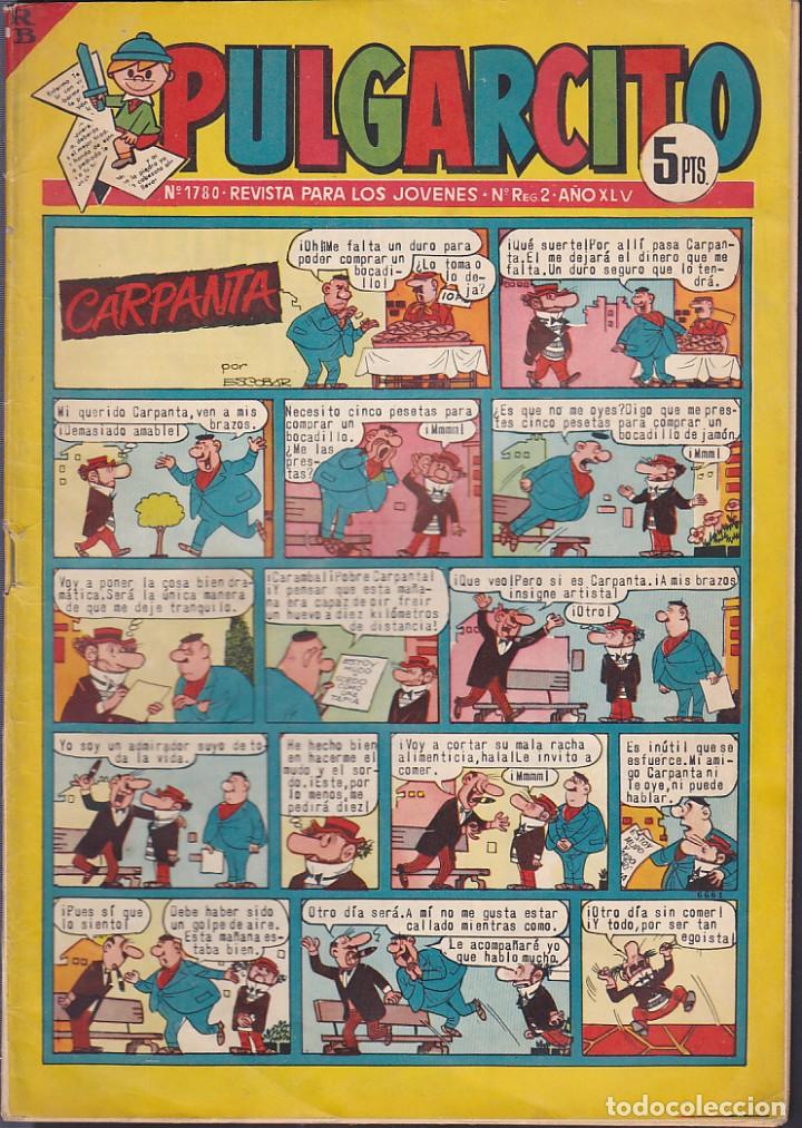 Tebeos: COMIC PULGARCITO N&ordm; 1780 - Foto 1