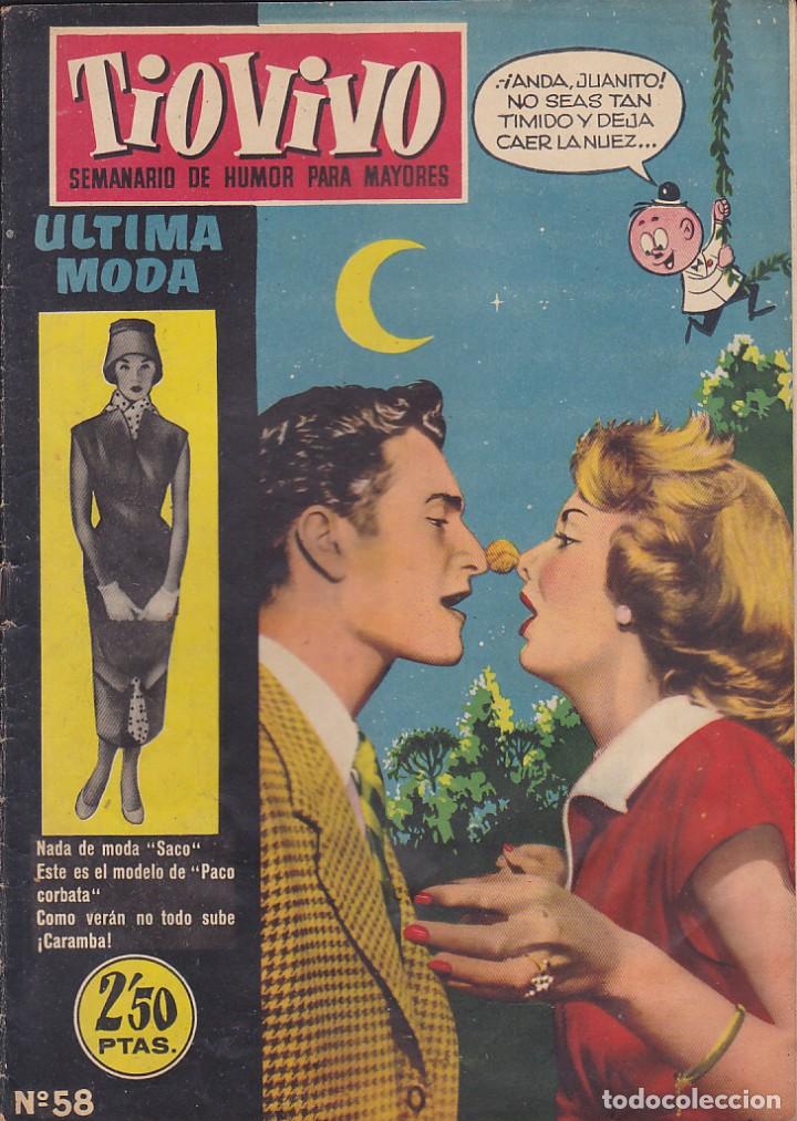 Tebeos: COMIC TIO VIVO 1&ordf; EPOCA N&ordm; 58 - Foto 1