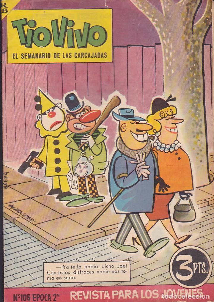 Tebeos: COMIC TIO VIVO 2&ordf; EPOCA N&ordm; 105 - Foto 1