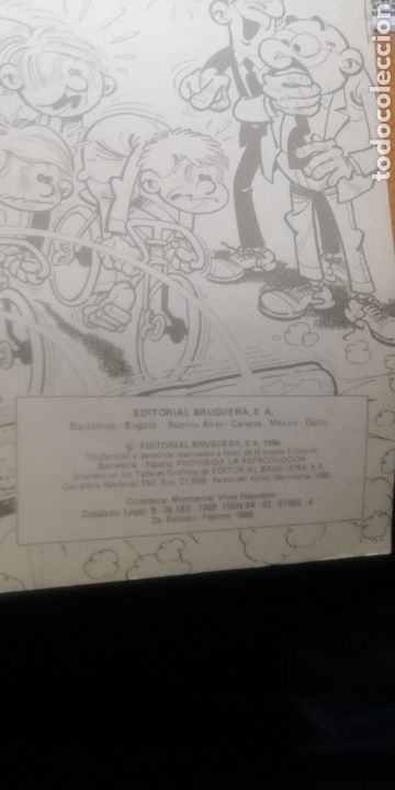 Tebeos: Mortadelo y filemon. Comic 1986. Bruguera. - Foto 4