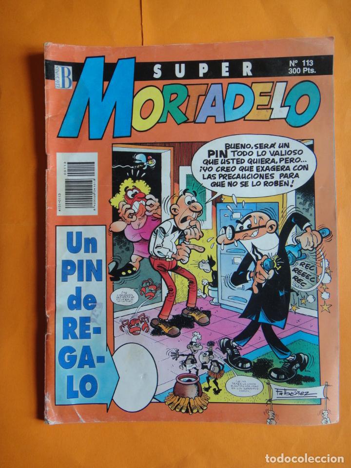 Tebeos: SUPER MORTADELO N&ordm; 113 EDICIONES B . - Foto 1