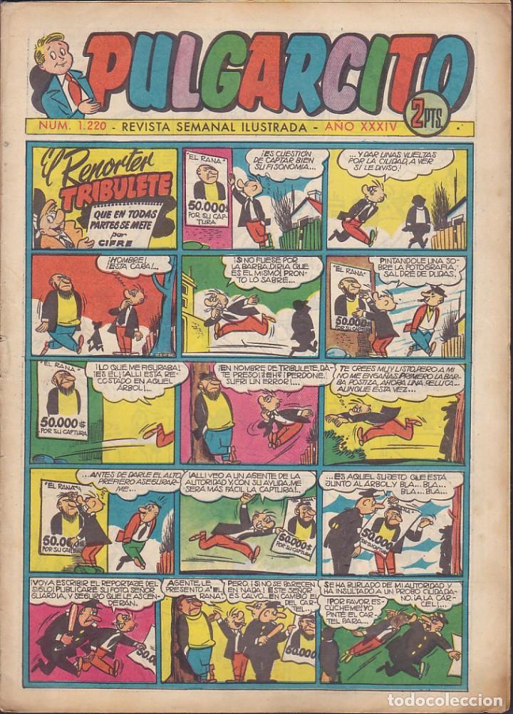 Tebeos: COMIC PULGARCITO 1220 - Foto 1