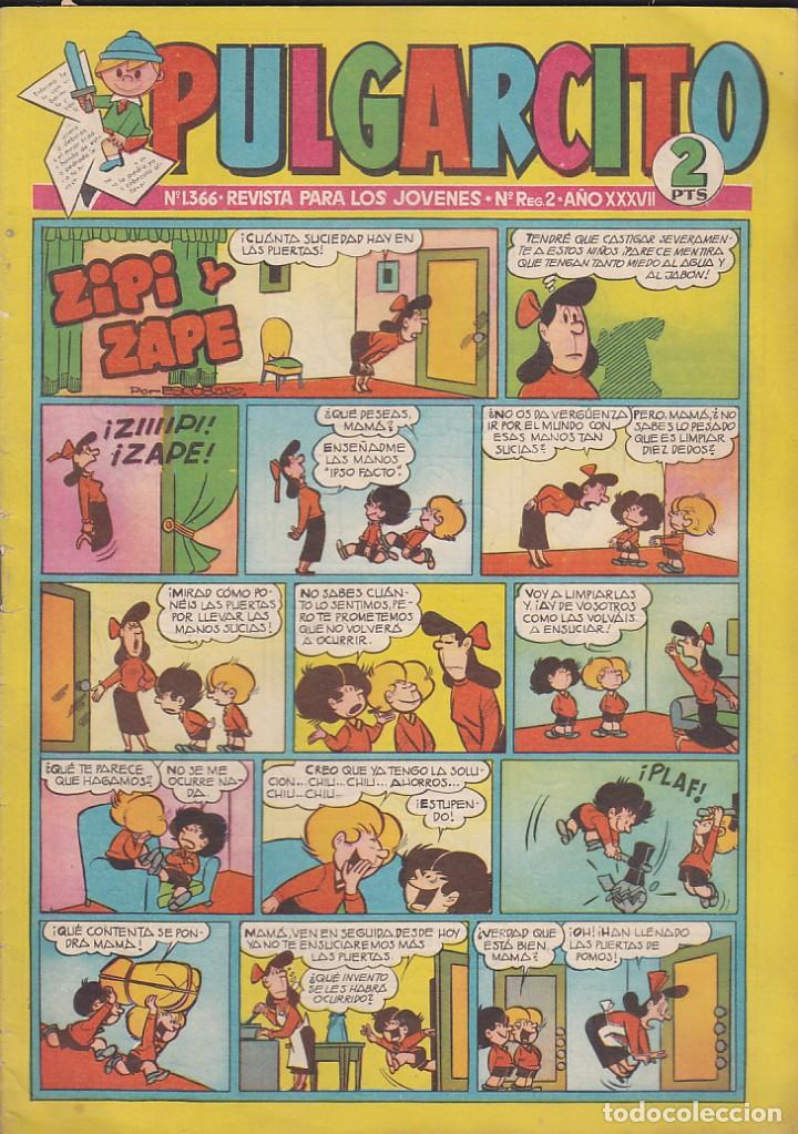 Tebeos: COMIC PULGARCITO 1366 - Foto 1