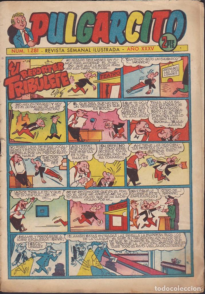 Tebeos: COMIC PULGARCITO 1281 - Foto 1
