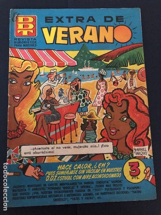 Tebeos: COMIC EL DDT EXTRA DE VERANO EDITORIAL BRUGUERA - Foto 1
