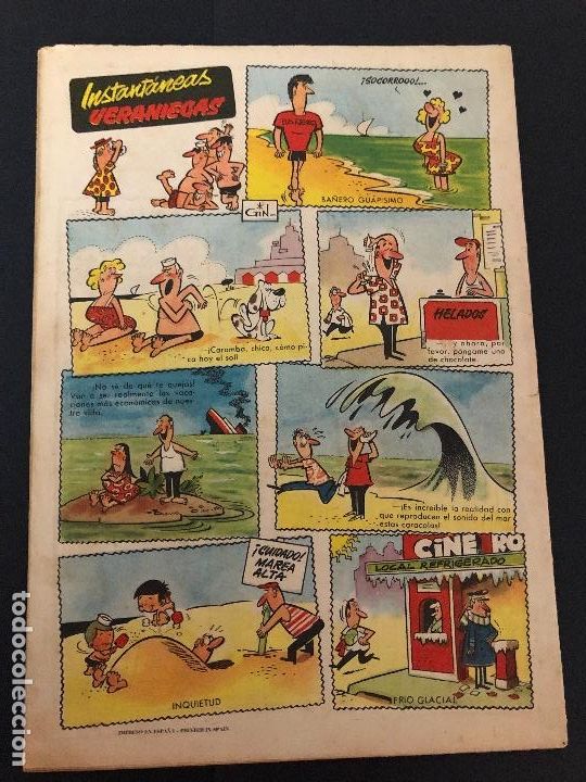 Tebeos: COMIC EL DDT EXTRA DE VERANO EDITORIAL BRUGUERA - Foto 2