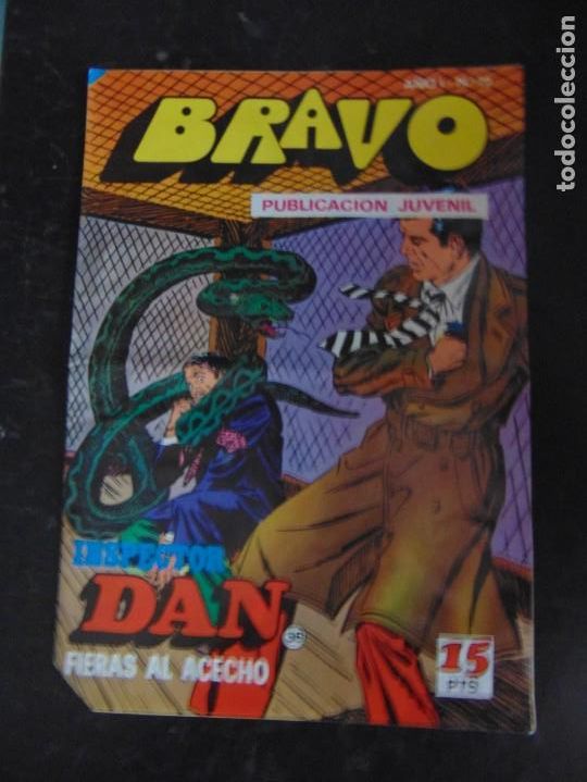 Tebeos: BRAVO . INSPECTOR DAN N&ordm; 72 / 36 - Foto 2