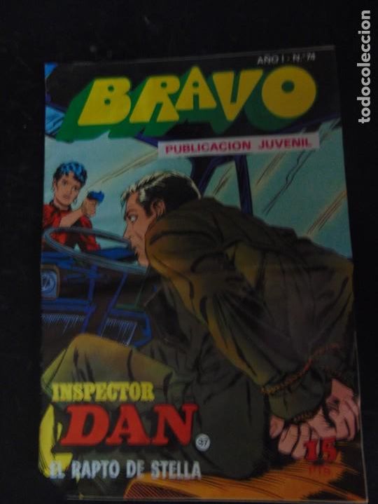 Tebeos: BRAVO . INSPECTOR DAN N&ordm; 74 / 37 - Foto 2