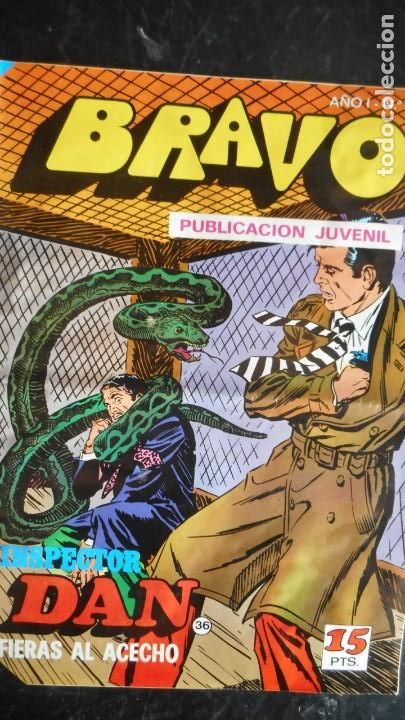 Tebeos: BRAVO . INSPECTOR DAN N&ordm; 72 / 36 - Foto 1