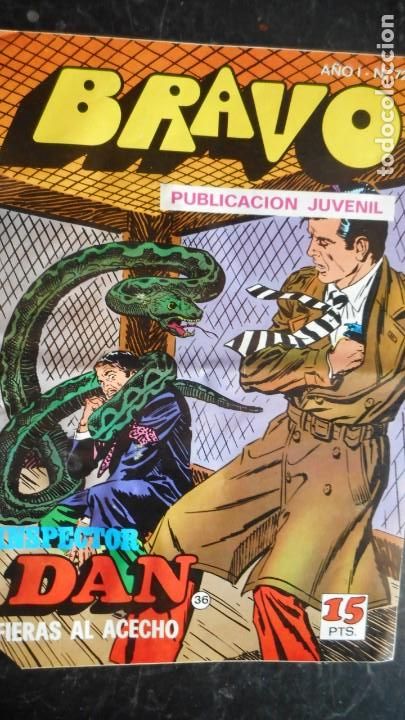 Tebeos: BRAVO . INSPECTOR DAN N&ordm; 72 / 36 - Foto 1