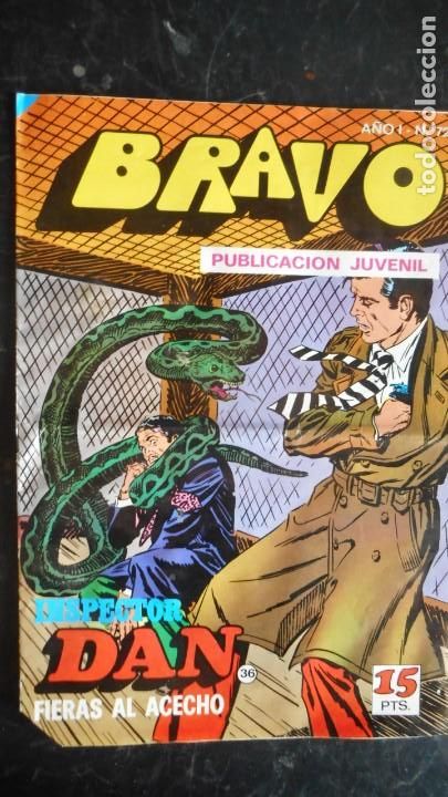 Tebeos: BRAVO . INSPECTOR DAN N&ordm; 72 / 36 - Foto 1