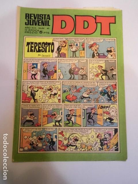 Tebeos: DDT NUM 62 - III EPOCA - BRUGUERA - Foto 1
