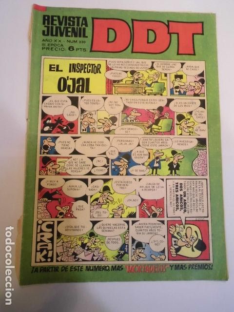 Tebeos: DDT NUM 220 - III EPOCA - BRUGUERA - Foto 1