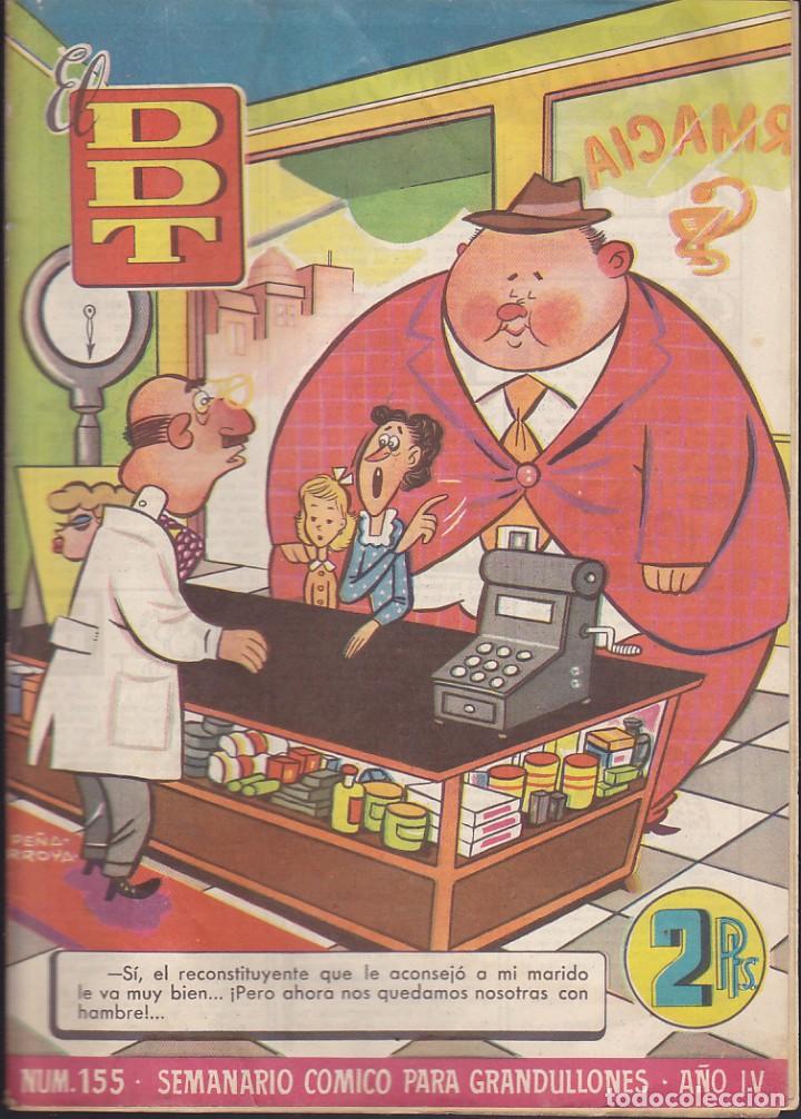 Tebeos: COMIC COLECCION DDT N&ordm; 155 - Foto 1