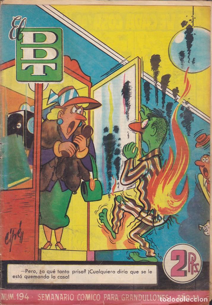 Tebeos: COMIC COLECCION DDT N&ordm; 194 - Foto 1