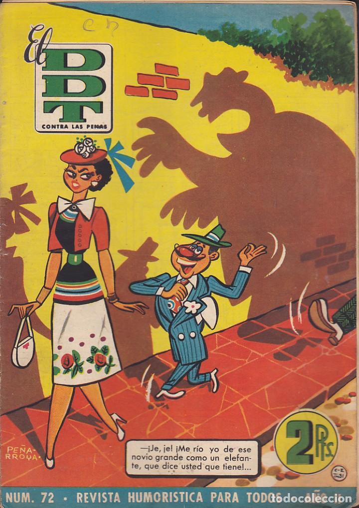 Tebeos: COMIC COLECCION DDT N&ordm; 72 - Foto 1