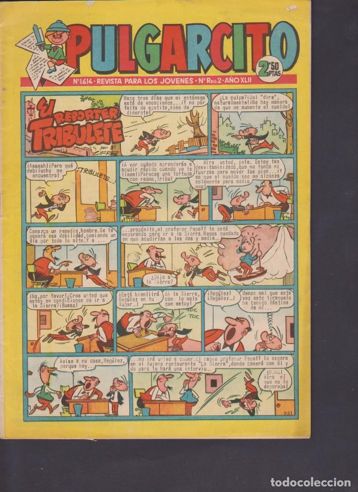 Tebeos: COMIC COLECCION PULGARCITO N&ordm; 1614 - Foto 1