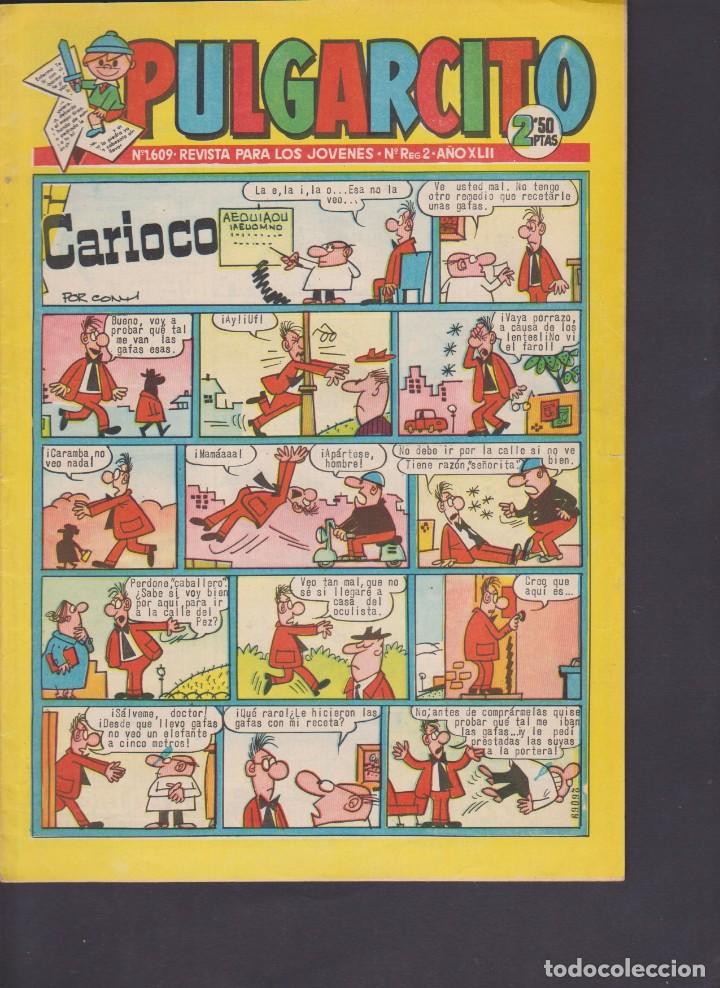 Tebeos: COMIC COLECCION PULGARCITO N&ordm; 1609 - Foto 1